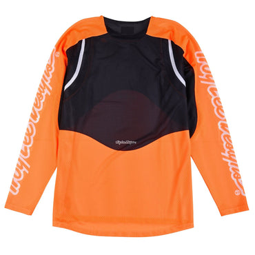 Troy Lee Designs 2025 Motocross SE PRO AIR Pinned Jersey Neo Orange