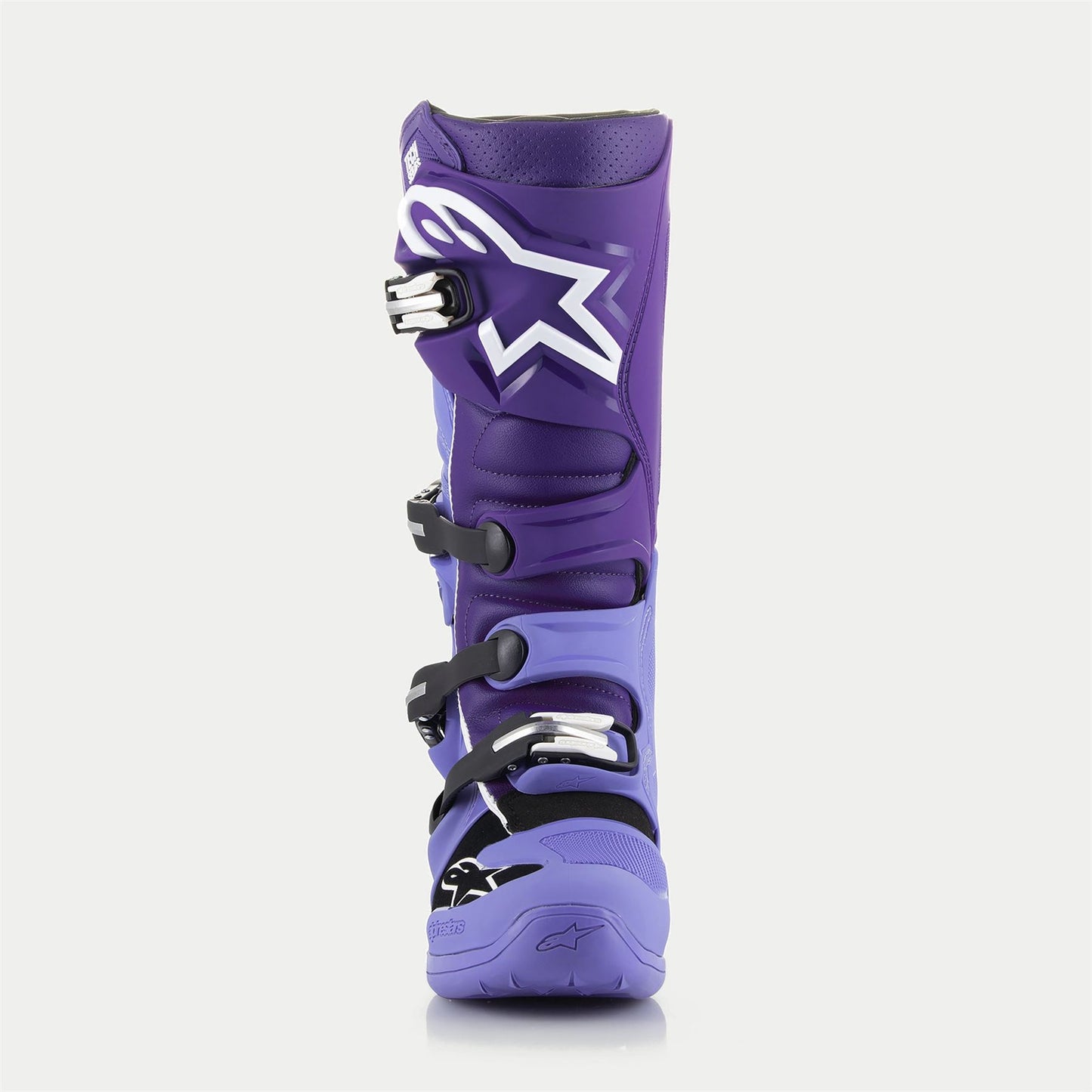 Alpinestars 2024 Tech 7 Motocross Boots Double Purple White