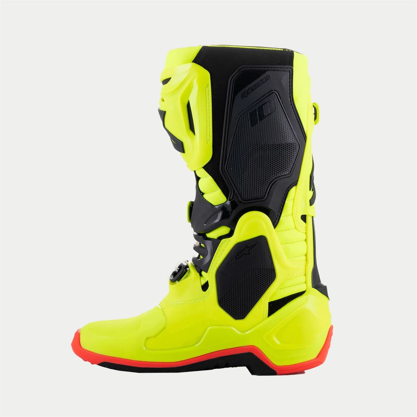 Alpinestars 2026 Tech 10 Motocross Boots Yellow Fluo Black Red