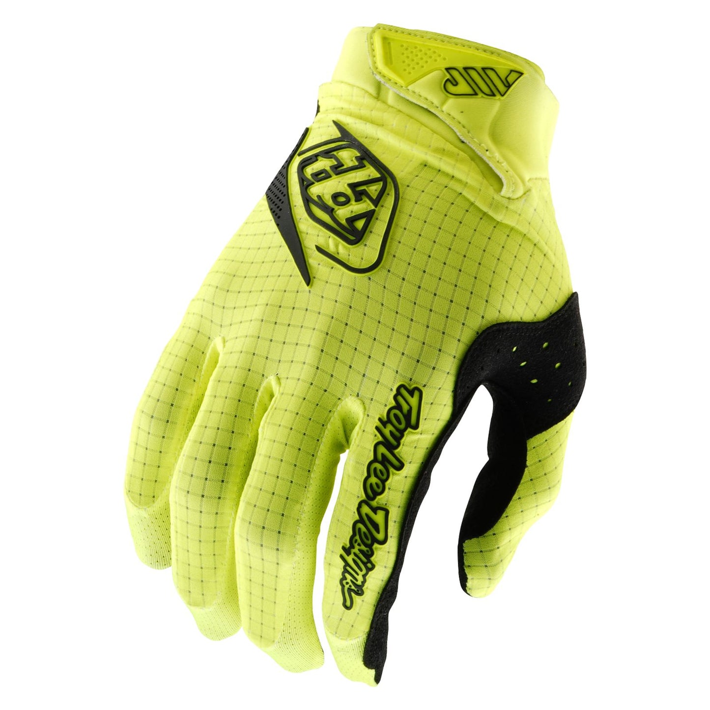 Troy Lee Designs Spring 2025 MX Gloves AIR Youth Mono Flo Yellow