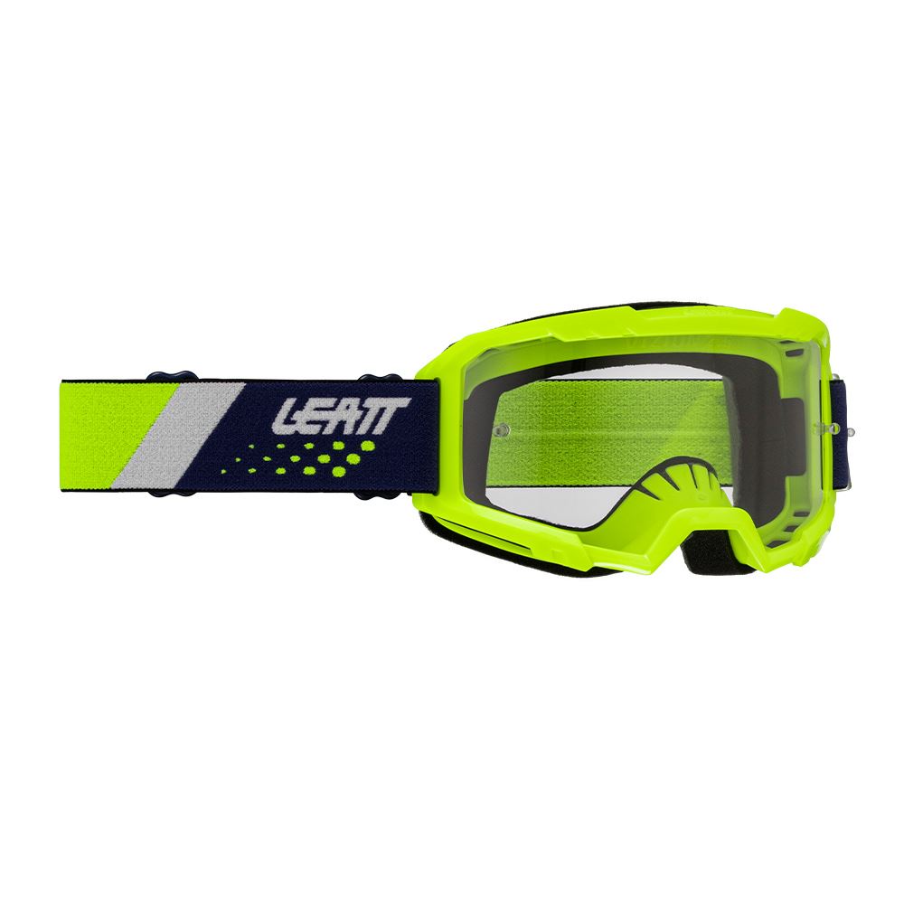 Leatt 2025 Motocross Goggles Vizion 2.5 Lime - Clear Lens