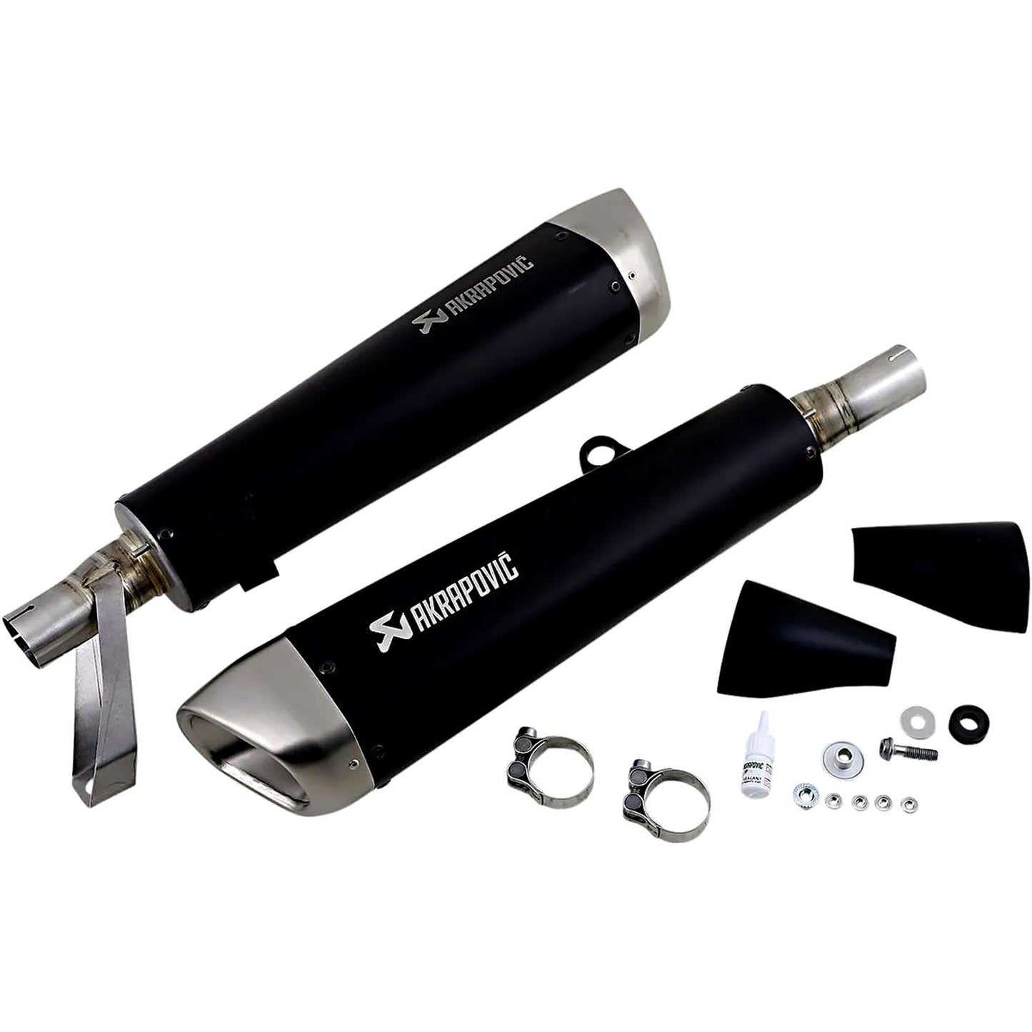 Akrapovic Titanium Black Line Slip On Silencer For Triumph STREET TWIN 900 ABS 2016-2020