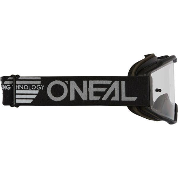 O'Neal 2025 Motocross Goggles B-10 Solid Black Clear