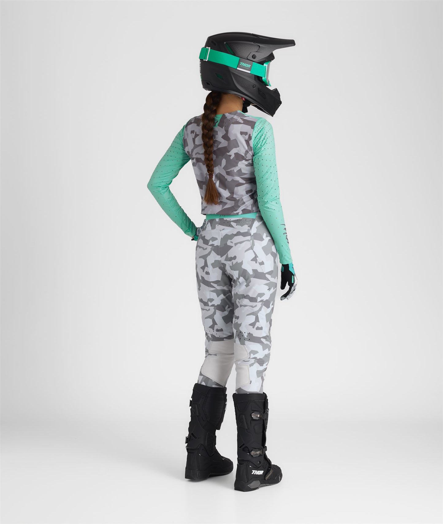 Thor 2026 Motocross Combo Kit Womens Sportmode Shadow Teal