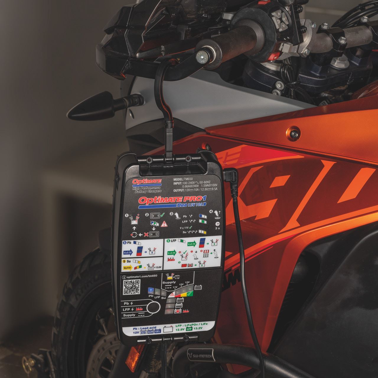 OptiMate PRO-1 DUO Combination Battery Charger Tester & Power Supply