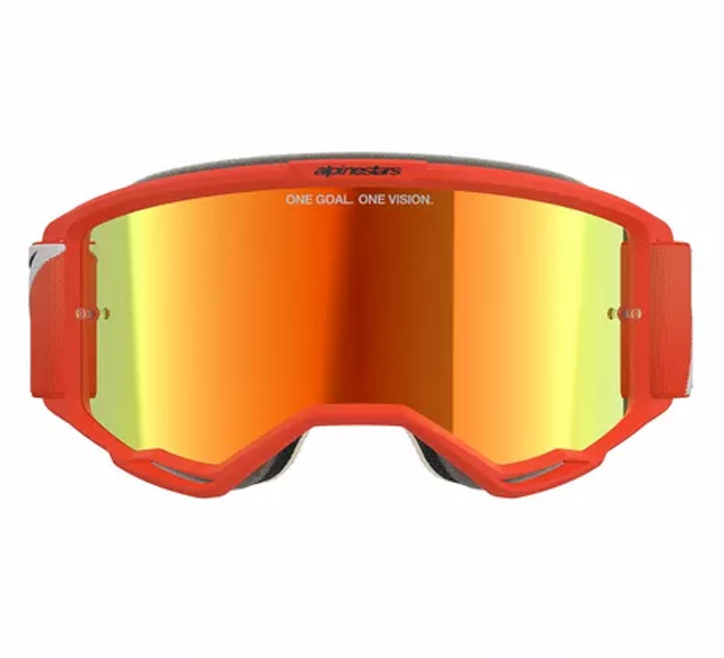 Alpinestars 2025 Goggles Vision 5 Corp Orange Mirror Red