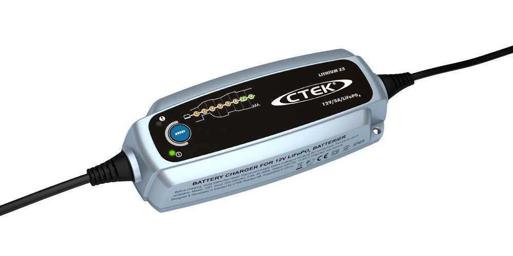CTEK Life PO Vehicle Battery Charger Lithium XS UK 12V/5.0A