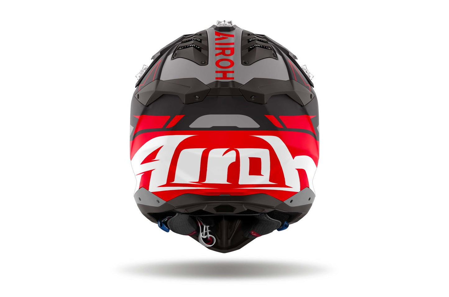 Airoh Helmet 2024 Aviator 3 Spin Red Matt HPC Carbon