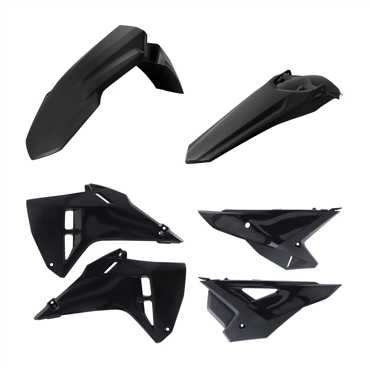 Acerbis Plastic Kit Black For HONDA CRF250 HRC-WE 2027