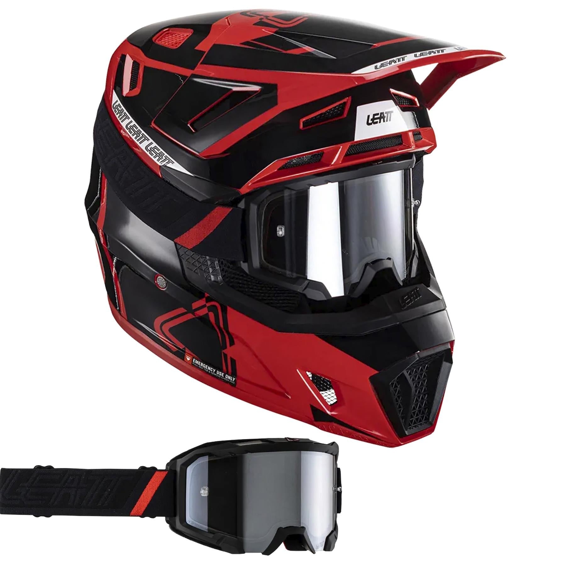 Leatt 2024 Helmet Moto 7.5 V24 Red