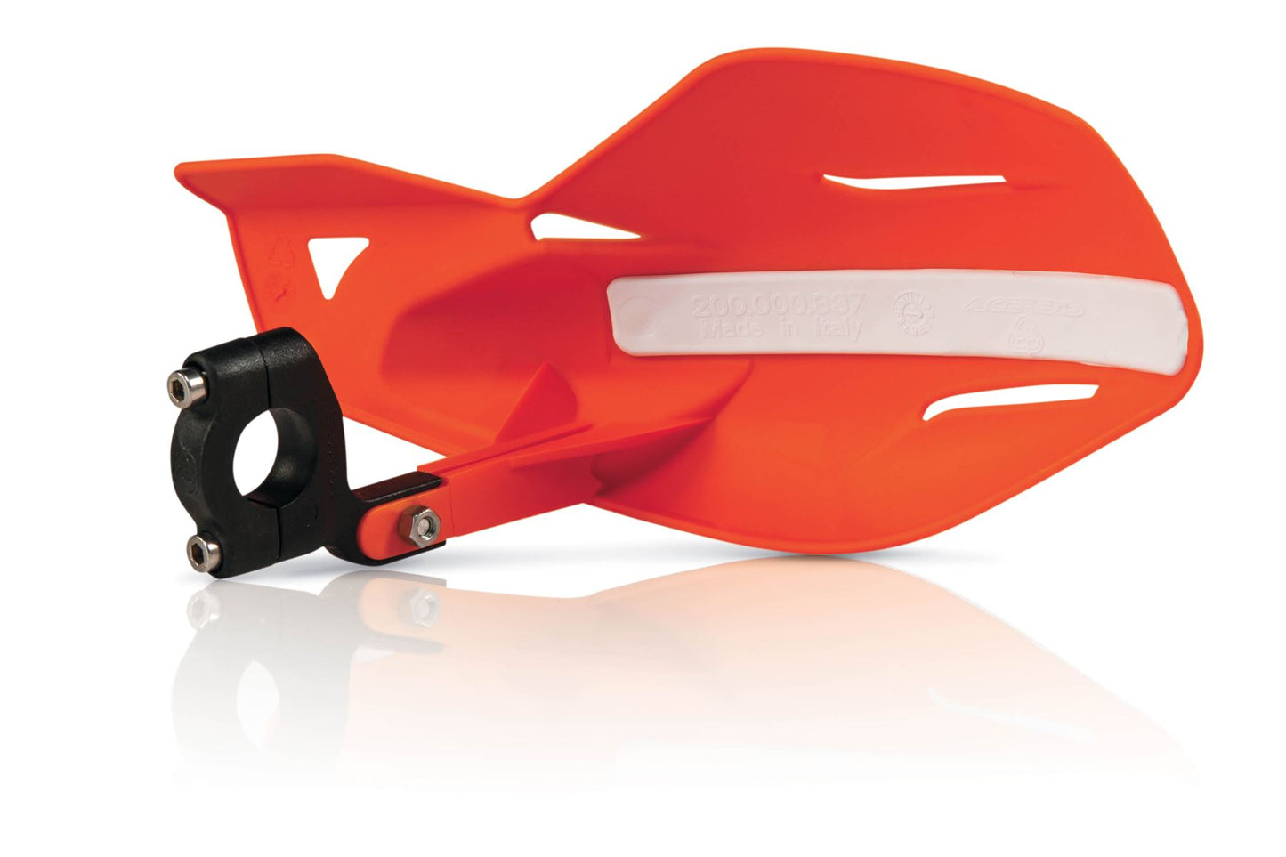 Acerbis Uniko MX Handguards Pair + Kit For Orange White KTM SX-F 525 2003 - 2006