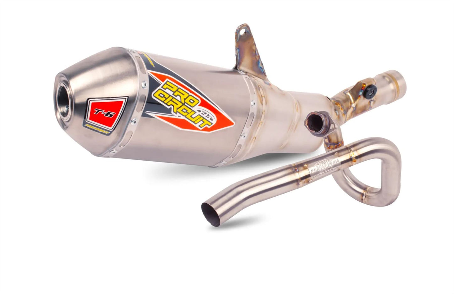 Pro Circuit T-6 Stainless/Titanium Exhaust System For Honda CRF 250 R Works Edition 2025-2026