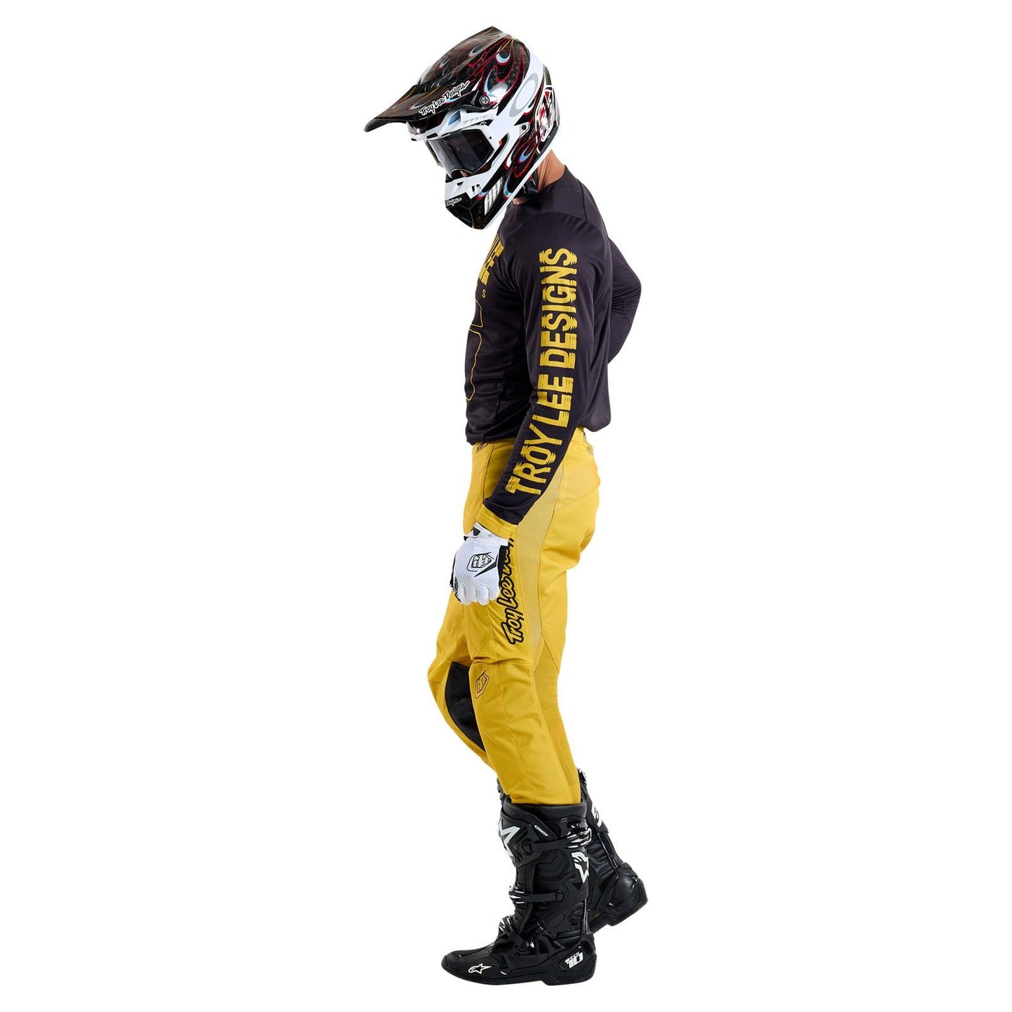 Troy Lee Designs Spring 2025 MX Combo Kit GP PRO Step Up Black Gold