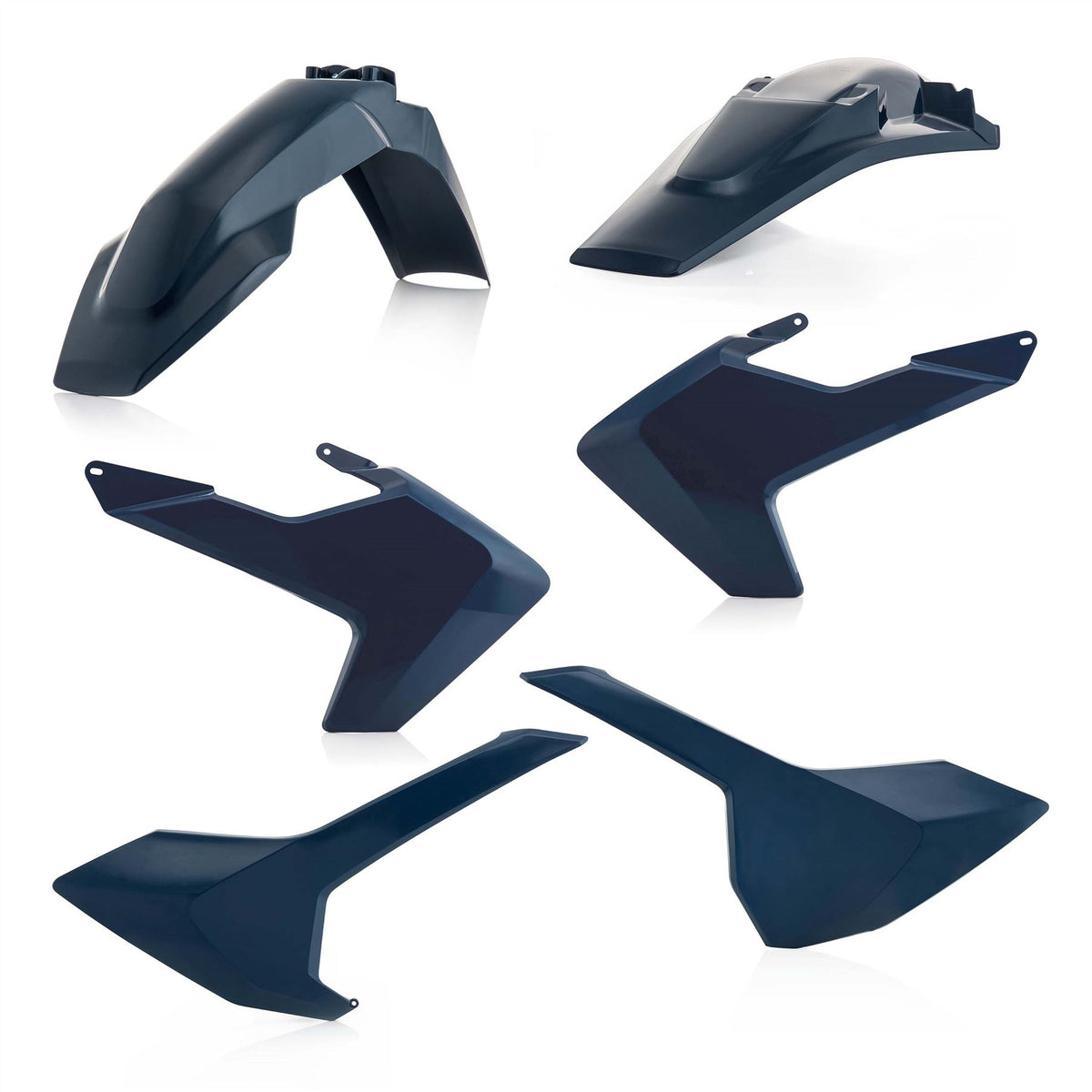 Acerbis Lower Fork Covers Grey For Husqvarna FC 450 2016-2022