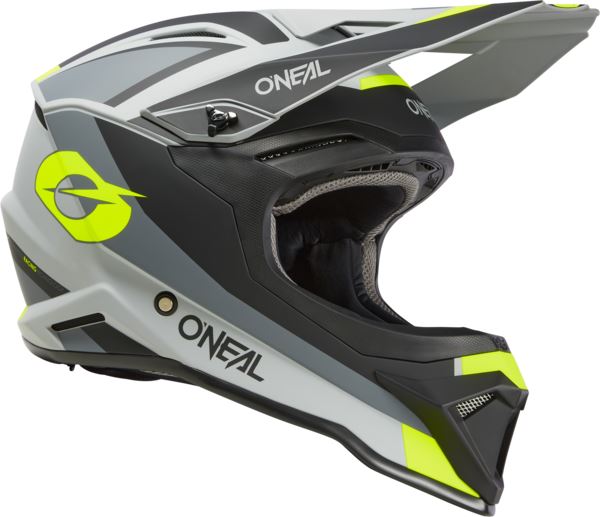 O'Neal 2025 Motocross Helmet 1SRS Stream V.24 Black Yellow