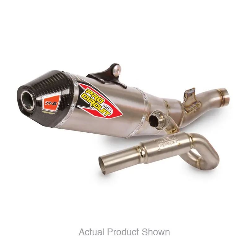 Pro Circuit Ti-6 Titanium Exhaust System For Kawasaki KX 450X 2024-2026