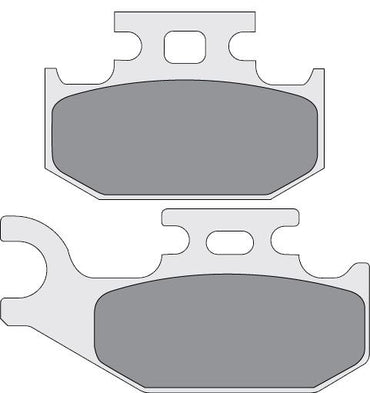 DP Rear Brake Pads For Yamaha YXR 450 Rhino Left 2006