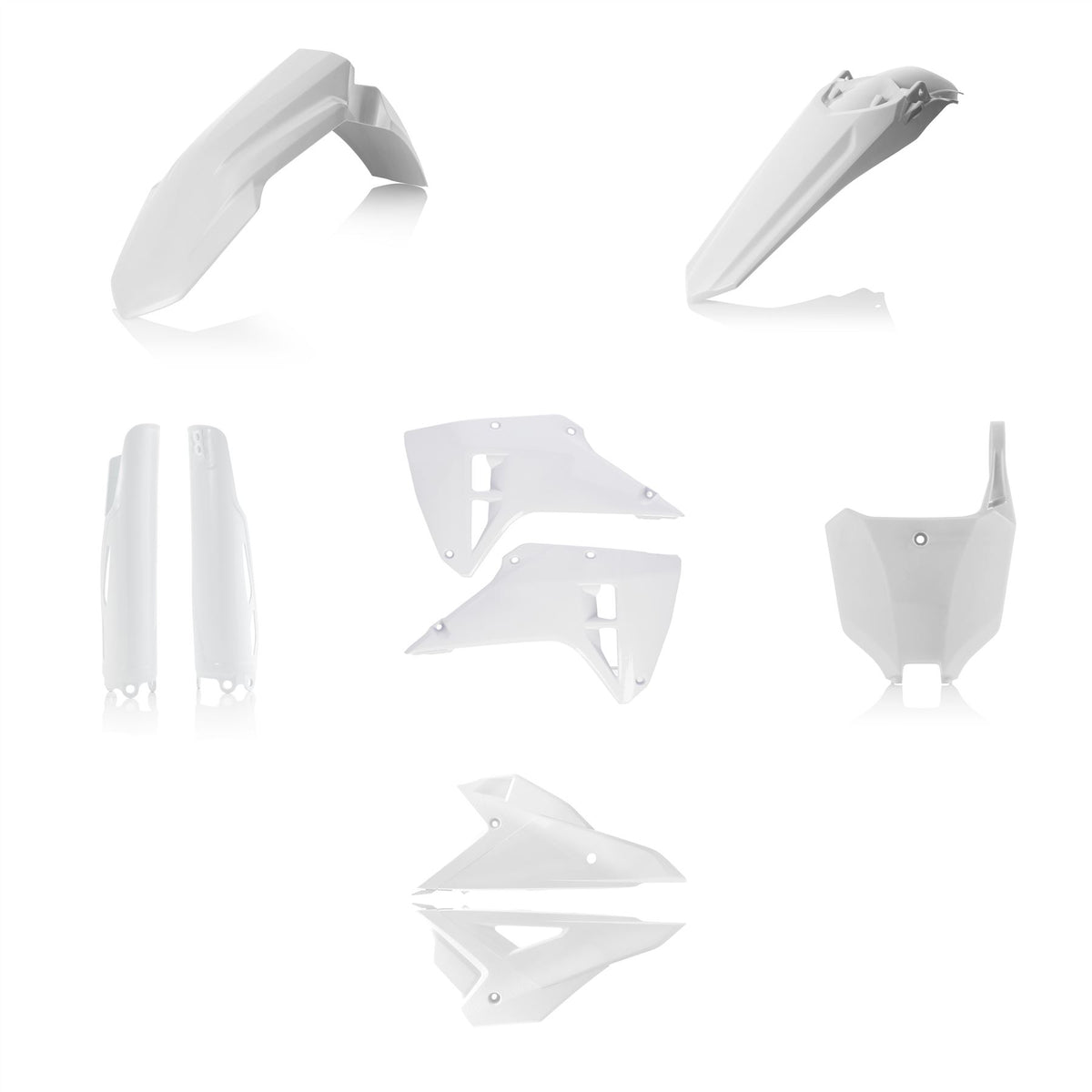 Acerbis Full Plastic Kit White For HONDA CRF 250 RX 2025-2027