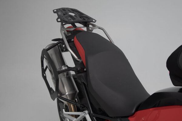SW-Motech TRAX ADV Full Luggage System Black Kit Stainless Steel Type Rails For BMW F 850 GS ABS 2018-2023