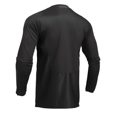 Thor Pulse Blackout Black Motocross Jersey CLEARANCE