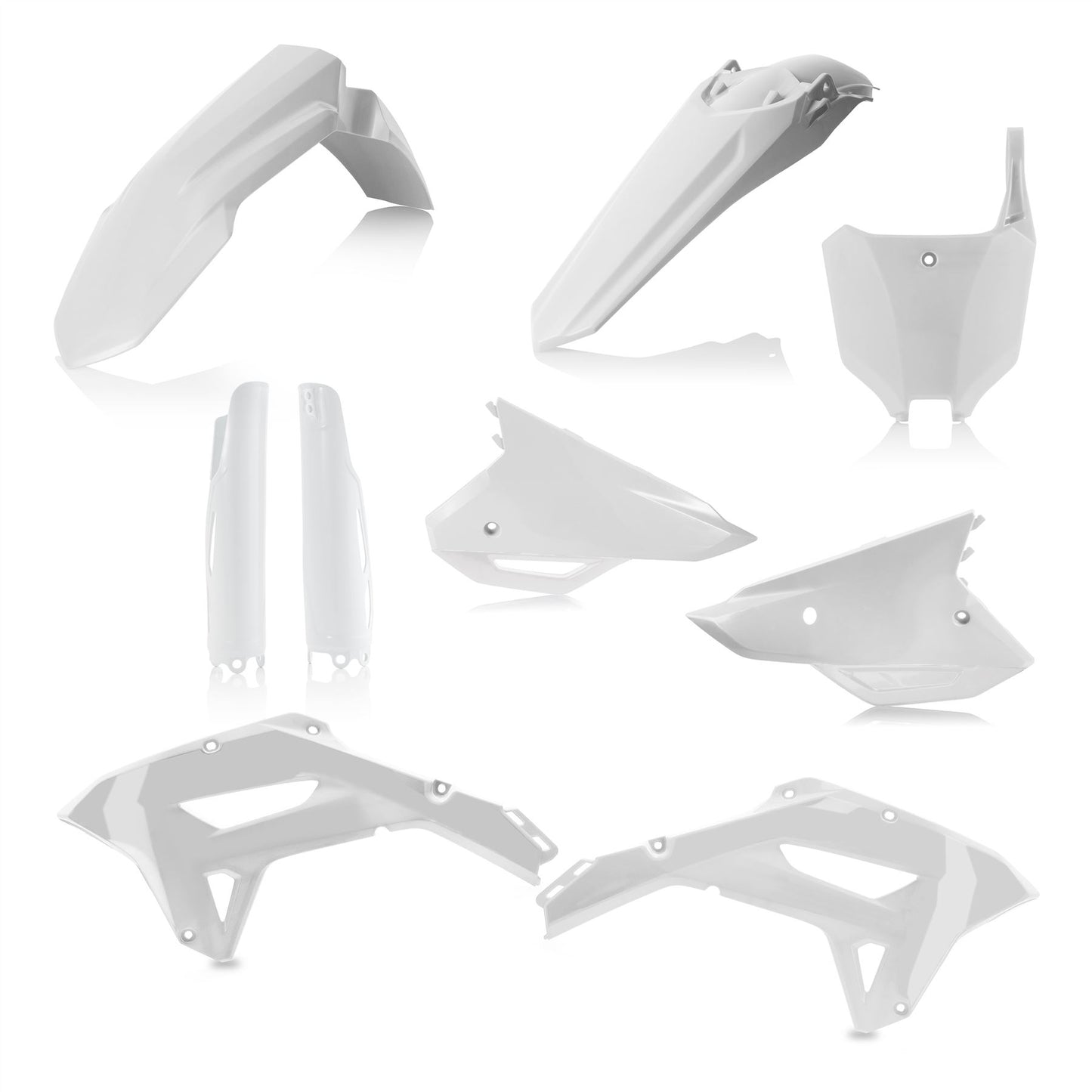 Acerbis Full Plastic Kit White For Honda CRF 250RX 2022-2024