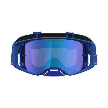 Alpinestars 2027 Supertech Vesta MX Goggles Blithe Blue White Mirror Blue