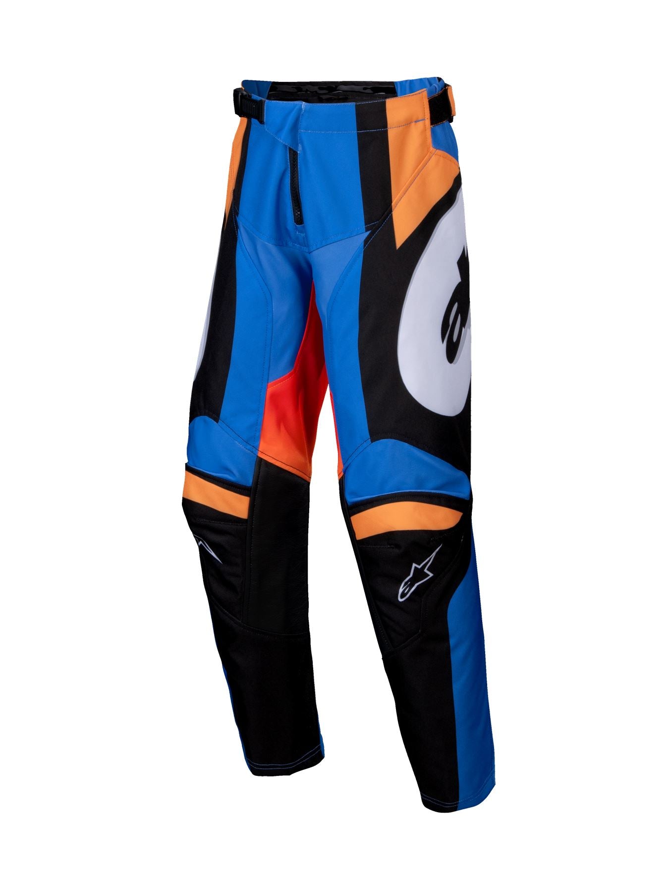Alpinestars 2025 Racer Melt Youth Motocross Pants Orange Blue