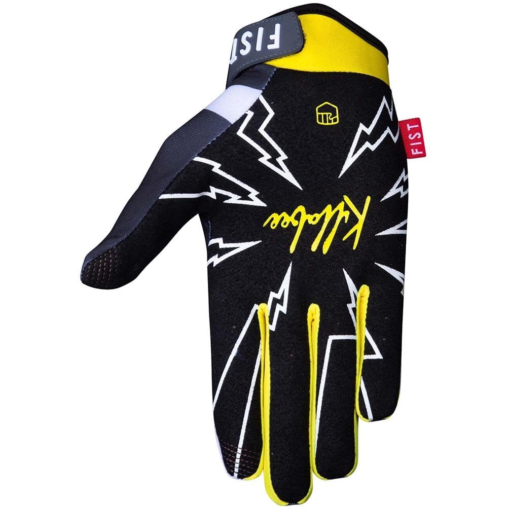 Fist Killabee Shockwave Yellow Youth Gloves Motocross MTB Quad