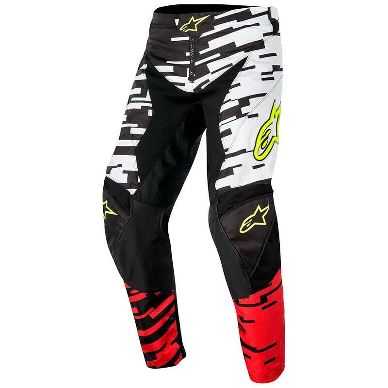 Alpinestars Racer Braap White Red Black Pants Youth Children