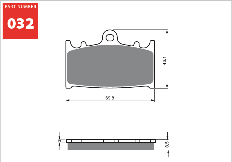 Goldfren S3 Front Disc Brake Pads For Suzuki GSF 1250 AK7-AK8 ABS Model Naked Bandit 4 Piston Caliper 2007-2008