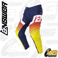 Answer Racing Syncron Charge Midnight Yellow Combo Kit