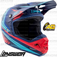 Answer Racing Helmet AR3 Charge Indigo Bright Red