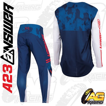 Answer 2023 Arkon Trials Kit Pants Shirt Blue   A23
