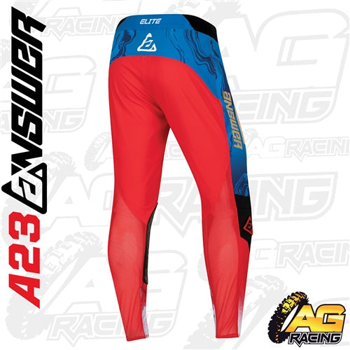 Answer 2023 Elite Fusion Kit Pants Shirt Blue Red