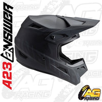 Answer 2023 Helmet AR1 Bold V2 Adult Black   Racing