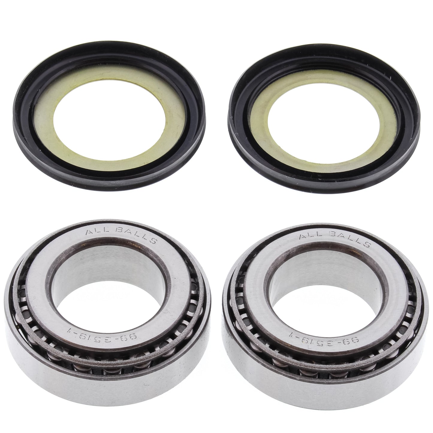 All Balls Steering Head Stem Bearing Kit For Suzuki GSXR 750 1996-2009