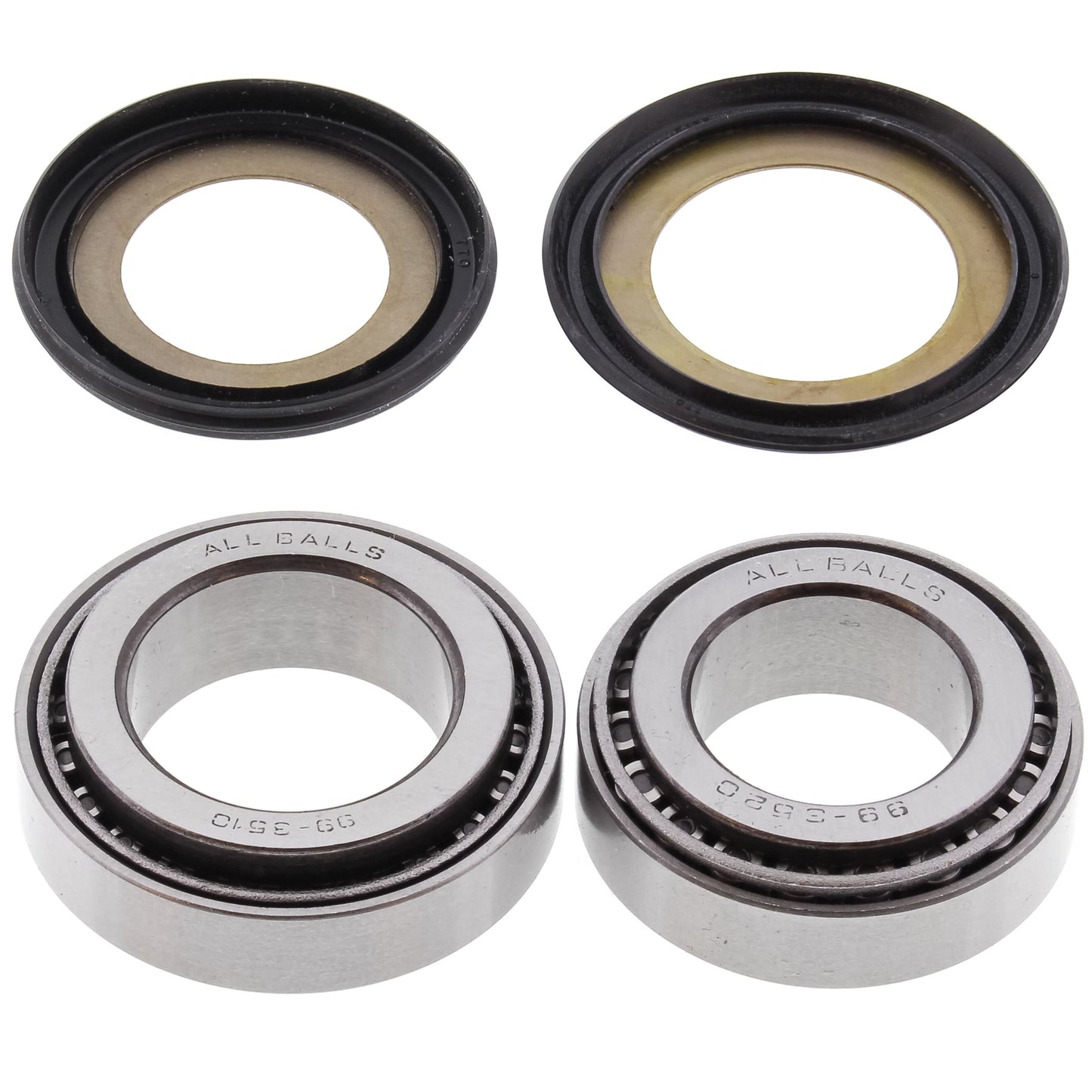 All Balls Steering Head Stem Bearing Kit For Honda CR 500R 1990-2001