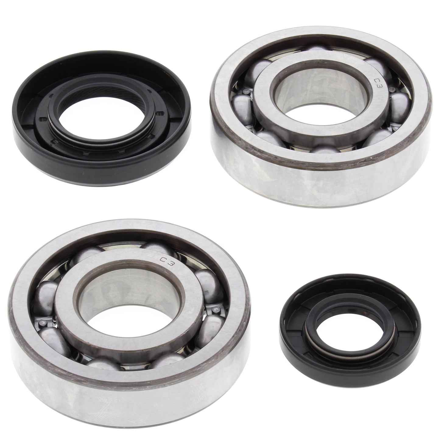 All Balls Crank Shaft Mains Bearings & Seals Kit For Yamaha YZ 250 2001-2017
