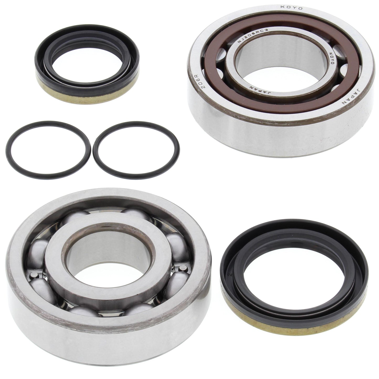 All Balls Crank Shaft Mains Bearings & Seals Kit For KTM XC 200 2006-2009