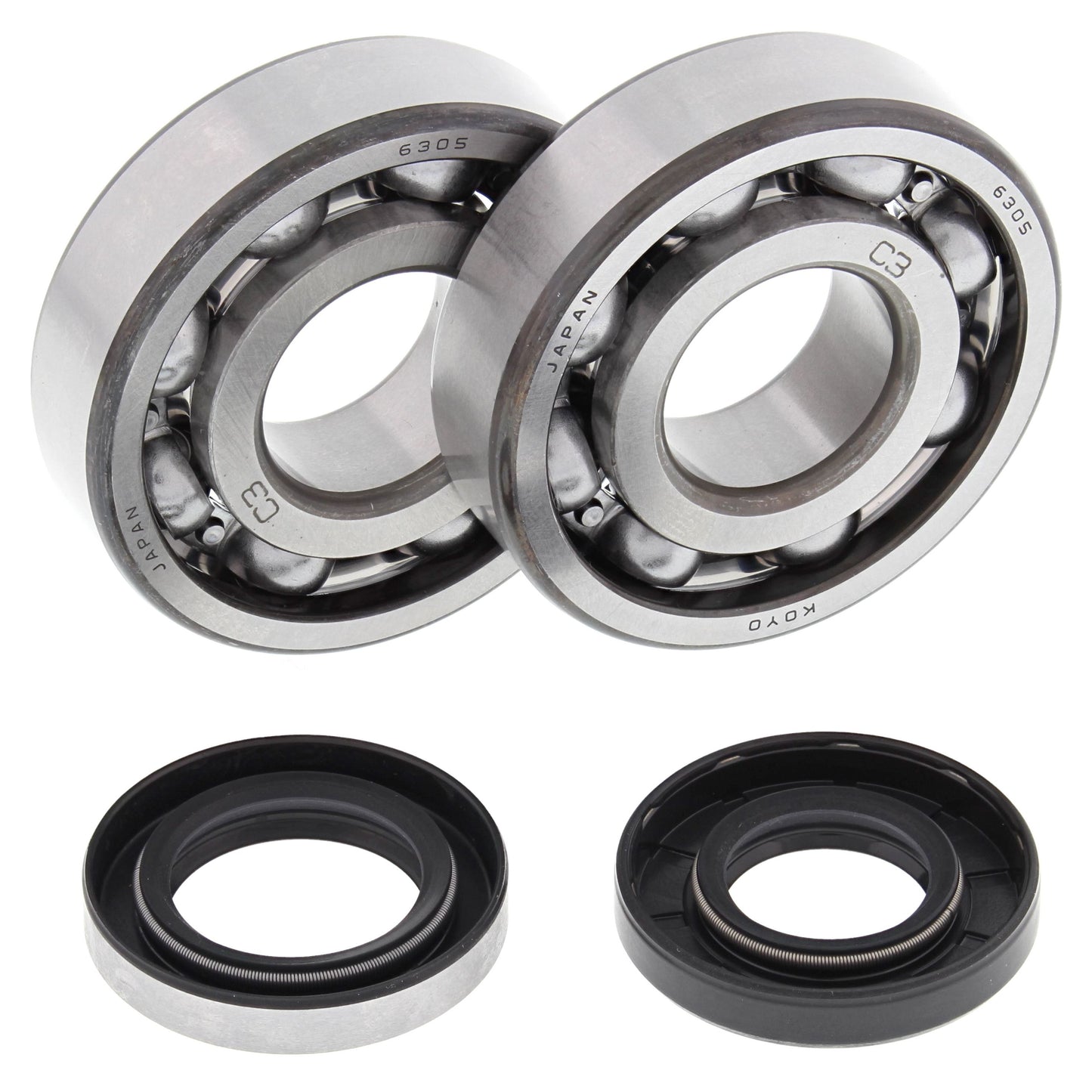 All Balls Crank Shaft Mains Bearings & Seals Kit For Husqvarna WR 250 1998