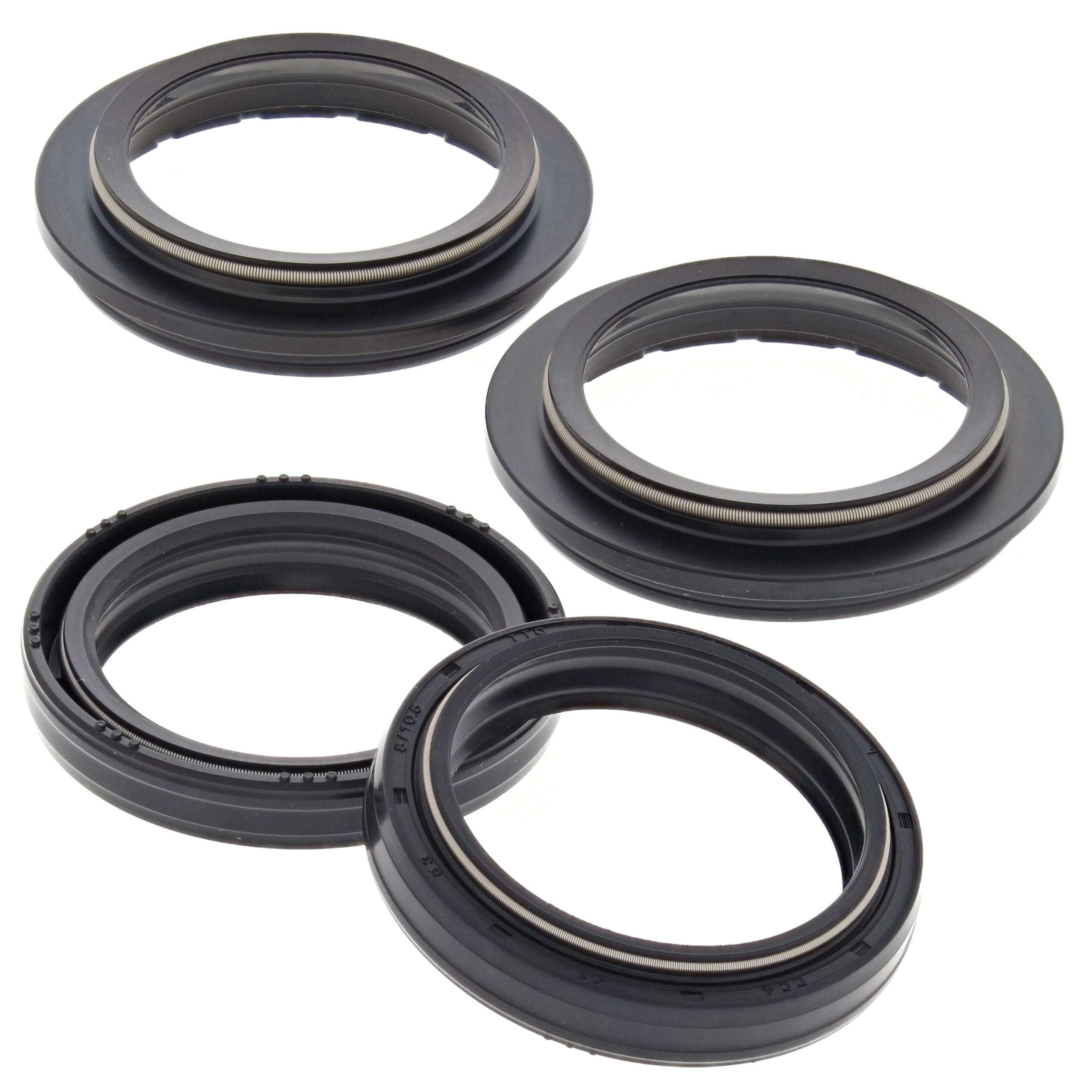 All Balls Fork Oil Seals & Dust Seals Kit For Yamaha YZF 750 1996-1998