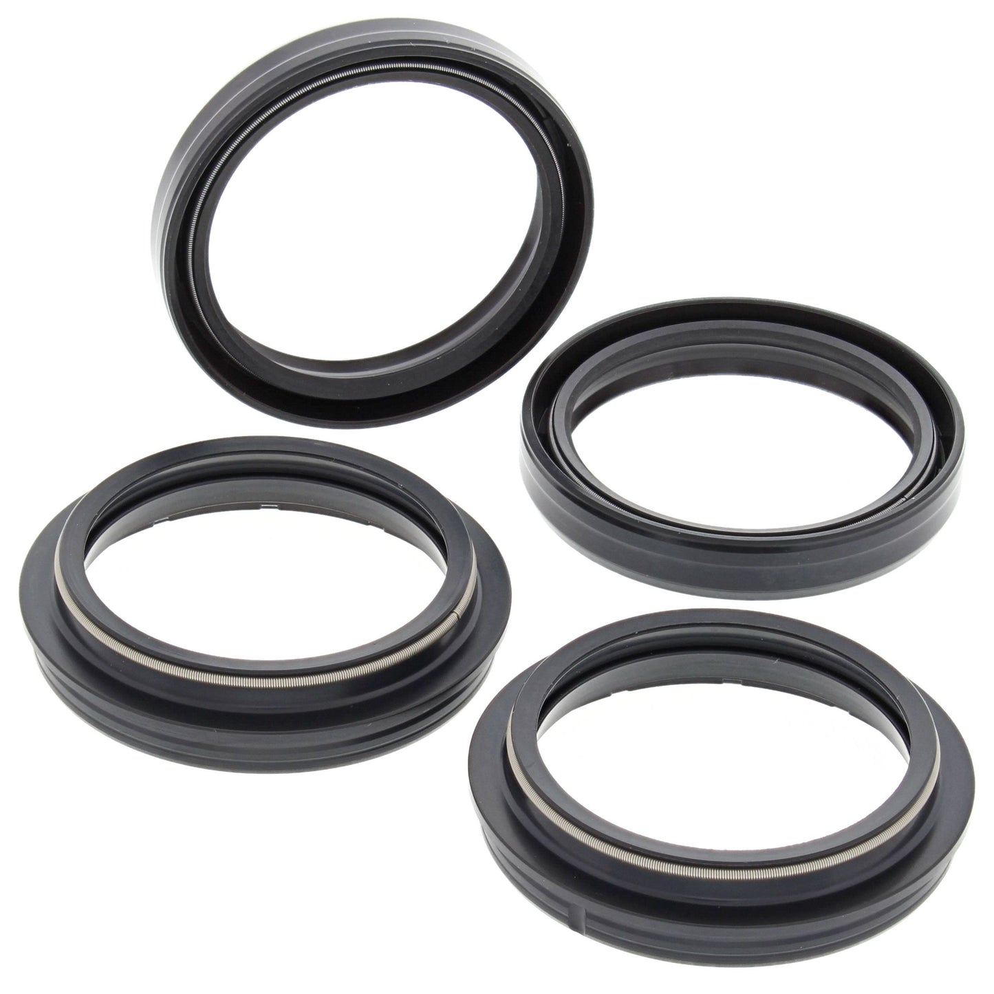 All Balls Fork Oil Seals & Dust Seals Kit For Harley V-Rod Anodized 2004-2005