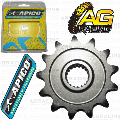 Apico Steel Front Sprocket 520 Pitch For Honda CR 125R 1987-1996