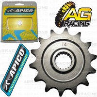 Apico Steel Front Sprocket 520 Pitch For Honda CR 125R 1987-1996