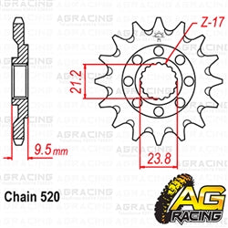 Apico Steel Front Sprocket 520 Pitch For Honda CR 250R 1992-2007