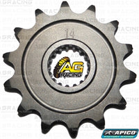 Apico Steel Front Sprocket 520 Pitch For Honda CRF 450X 2005-2019