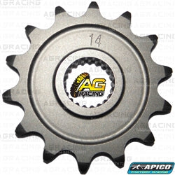 Apico Steel Front Sprocket 520 Pitch For Honda CRF 250R 2004-2017