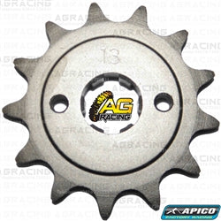 Apico Steel Front Sprocket 520 Pitch For Honda VT 125 C Shadow (80 Kmh Version) 1999-2007