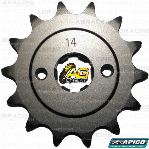 Apico Steel Front Sprocket 520 Pitch For Honda NSR 125 R (80 Kmh Version) 1997-2002