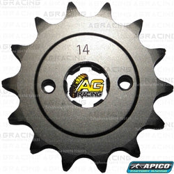 Apico Steel Front Sprocket 520 Pitch For Honda XL 125 V Varadero JC32 2001-2013